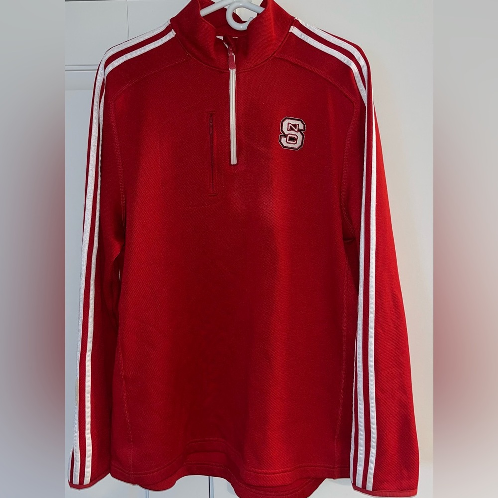 Adidas NCST NC State quarter zip jacket - L
